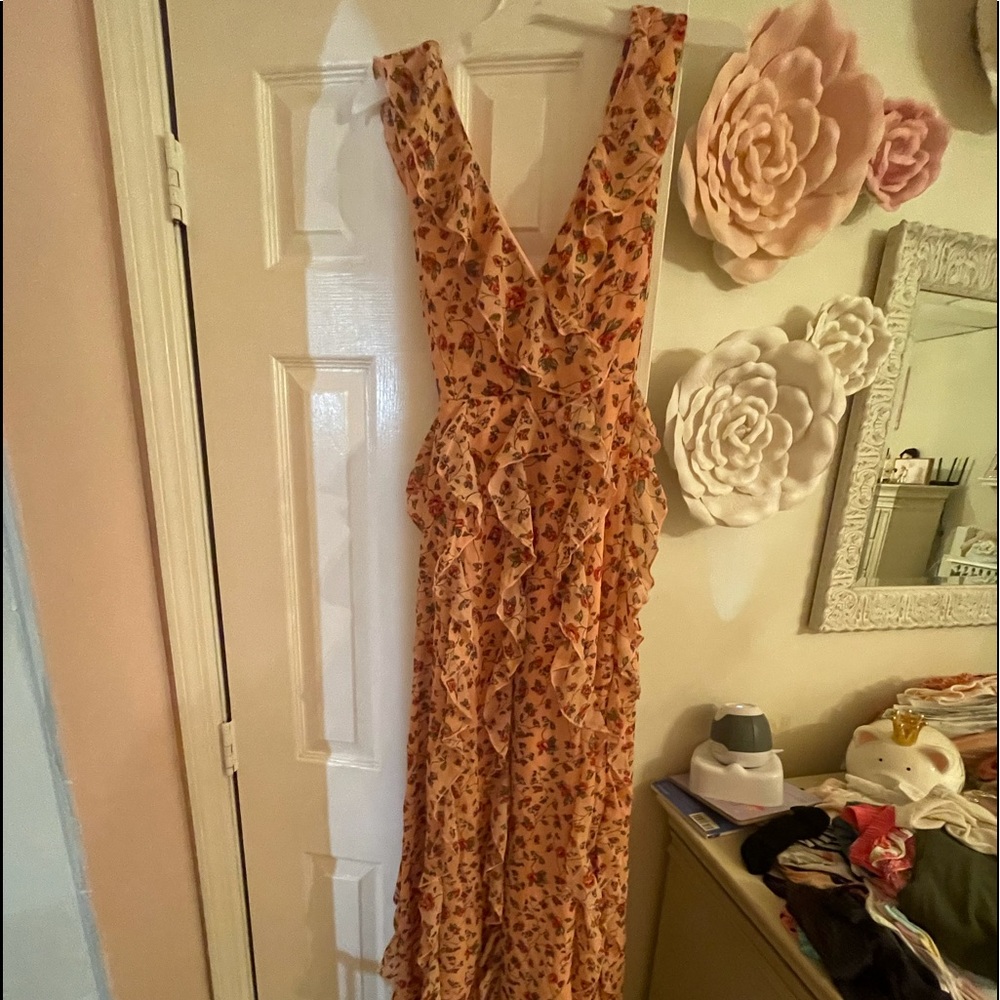 Floral maxi dress